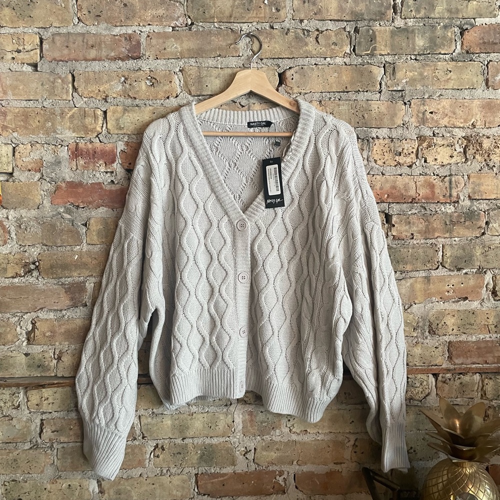 nasty gal cardigan sweater